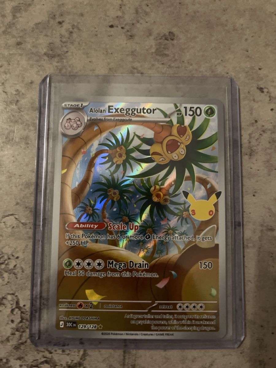 Pokémon Sammelbilder & Trading cards: Pokemon 30th Exeggutor ab 1.- – Neu (gemäss Beschreibung) aus Orpund von Dp2k01l