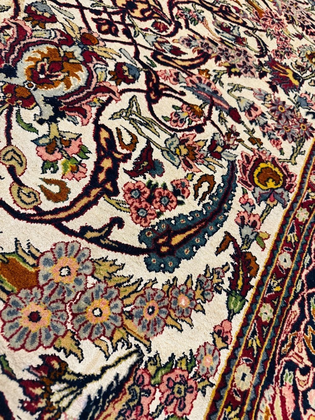 Tappeti: Alter Teppich, Kunstwerke Isfahan 190X110 – Usato da Mols venduto da armanwalensee 2