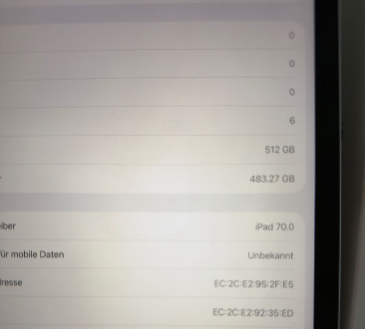 Apple Tablet PC: iPad Pro 12.9 Zoll 512 GB  – Usato da Oftringen venduto da iChange 2