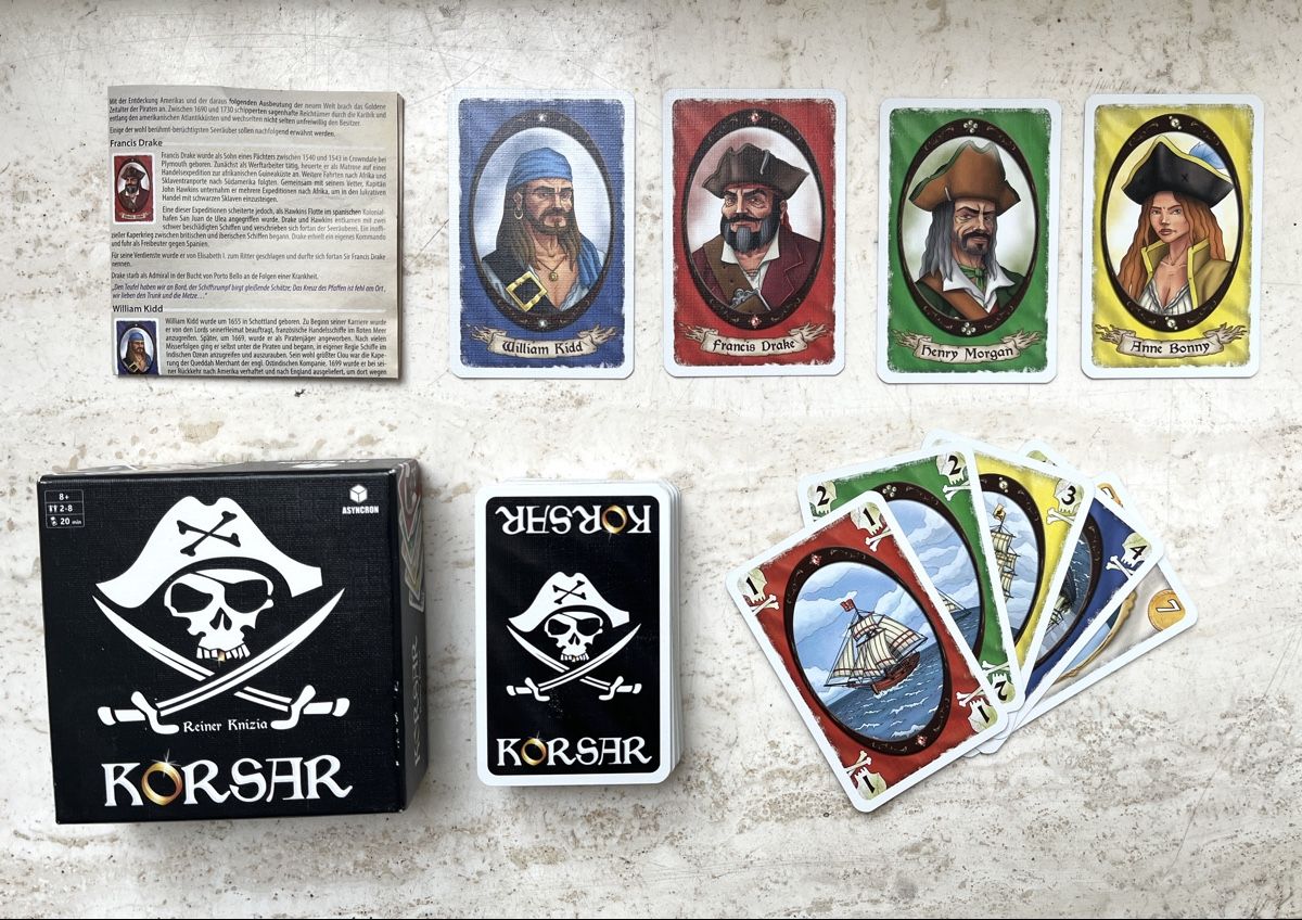 Spiele: Korsar Kartenspiel – Neu (gemäss Beschreibung) aus Bern von Lesedi24 2