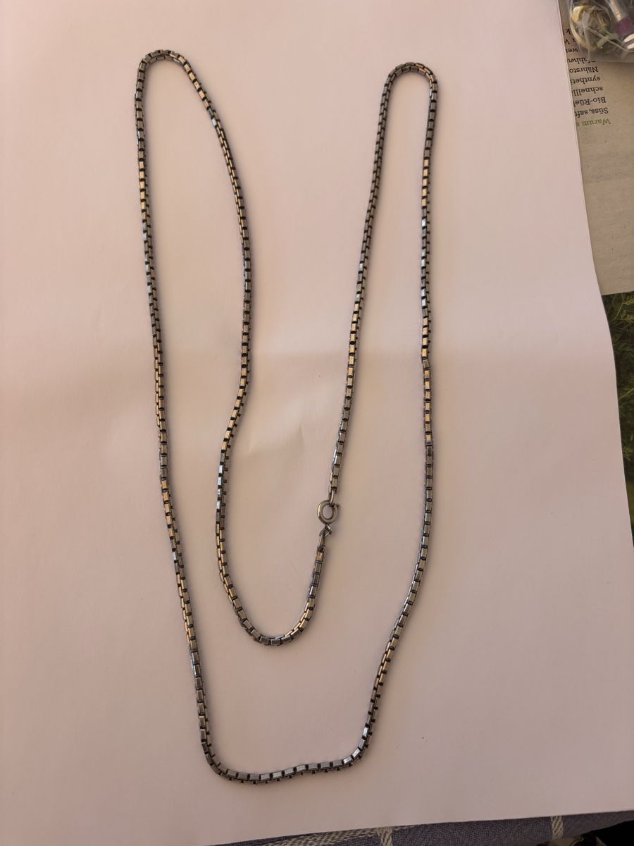 Catenine: Silber Halskette 925 / 48,6 Gramm – Usato da Langnau am Albis venduto da flusspflege