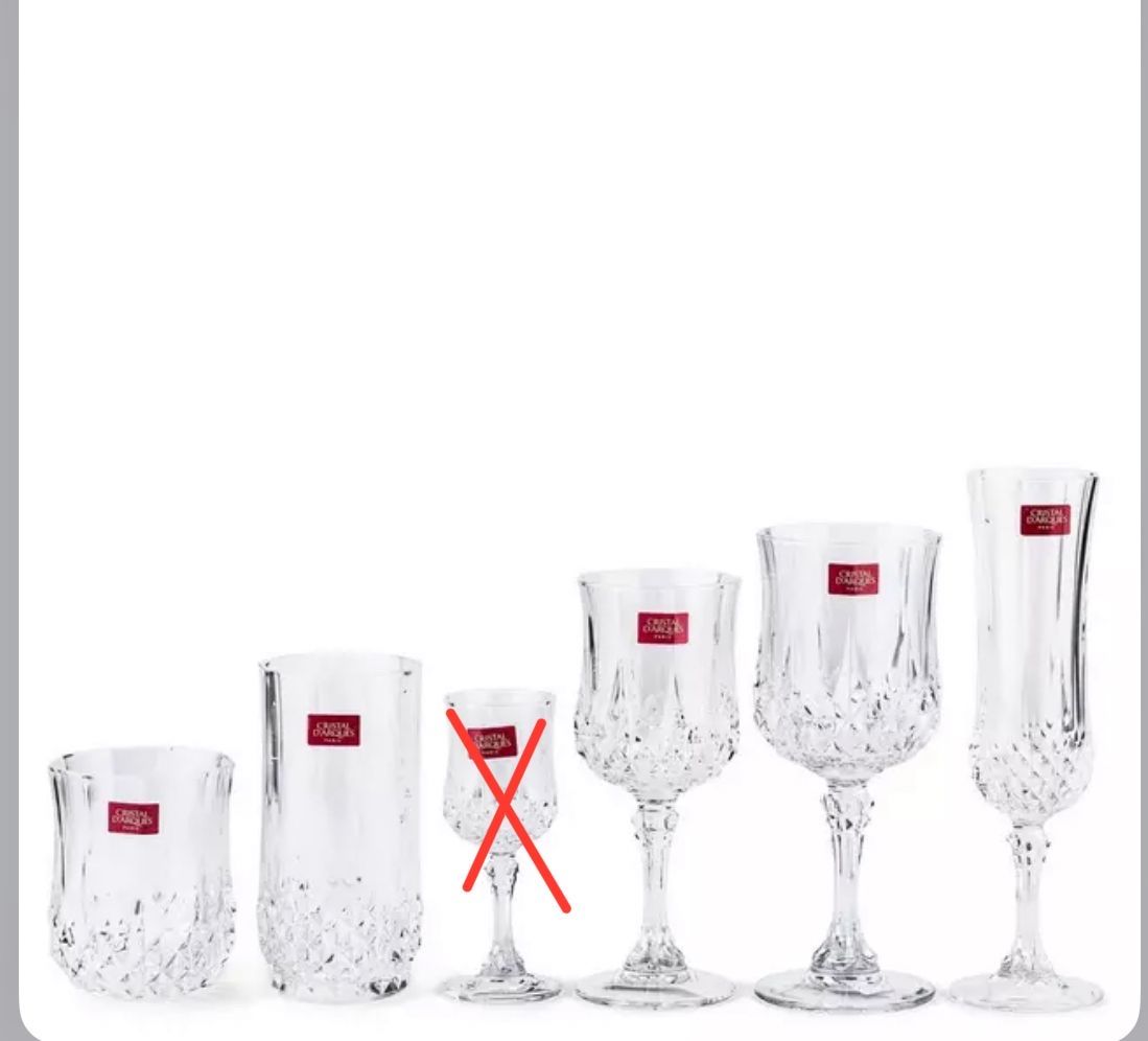 Bicchieri: CRISTAL D'ARQUES Weissweinglas Longchamp – Nuovo (secondo la descrizione) da Gunzgen venduto da Seller-84