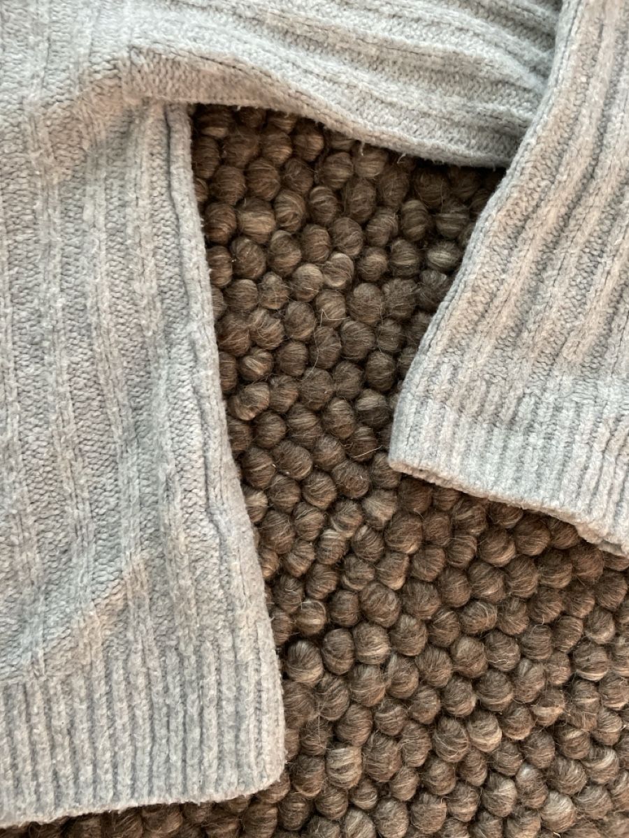 H&M Maglioni & Felpe: Schöner Oversize Strickpullover, hellgrau, Grösse XL – Usato da Hedingen venduto da sam_vks6 3