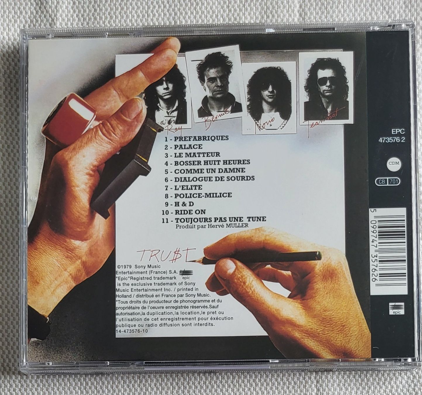 CD: Trust - L'Elite – Usato da Villars-sur-glane venduto da Epsilonhike 1