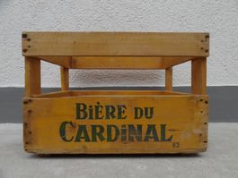 alte Holzkiste CARDINAL BIER 1963 Kiste Bierkiste Harass