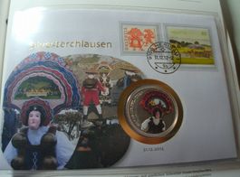 Medaillenbrief Silvesterchlausen o Herisau, 2012