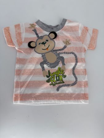 Shirt mit Äffli-Motiv Gr. 68 von Ergee