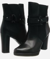 NEU GEOX Geox Anylla Stiefeletten, Leder 41 schwarz