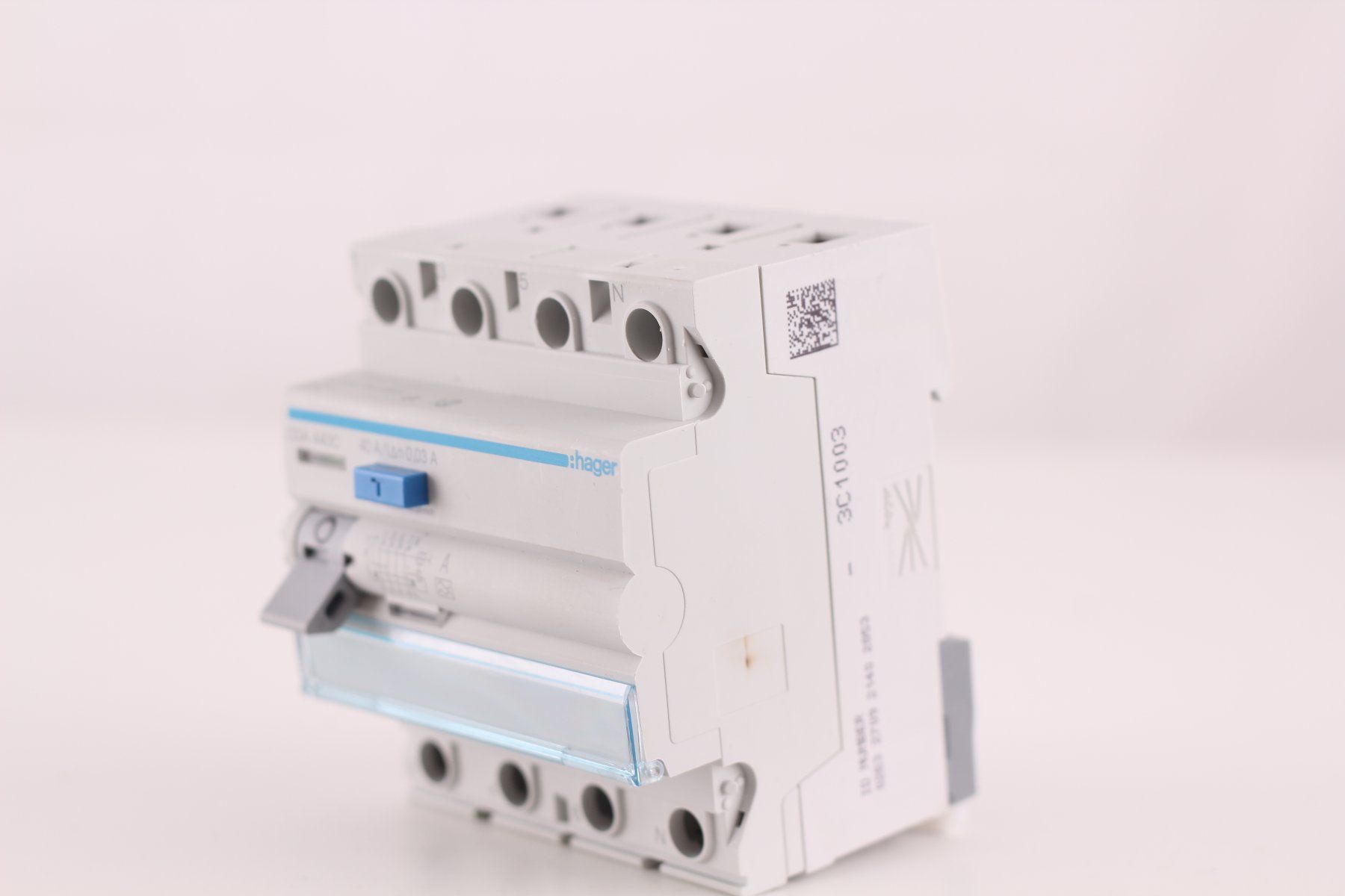 Hager Interruttori: Hager CDA 440c 40A 0.03A FI – Usato da Winterthur venduto da Hint17 1