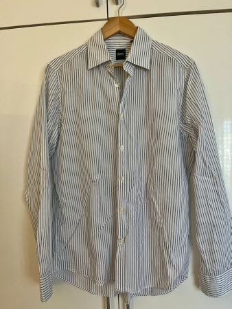 Hugo Boss Hemd, Gr. M, gestreift, Top Zustand für den Sommer