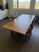 IKEA Ausziehtisch mit 4 Stühlen | Gut gebraucht