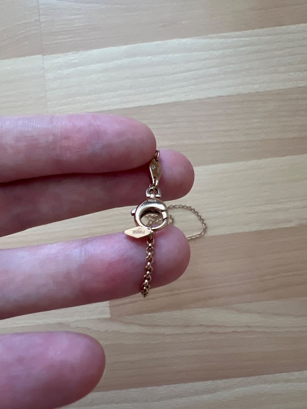 Fossil Catenine: FOSSIL Kette ROSEGOLD – Usato da Horgen venduto da linuxrp 2