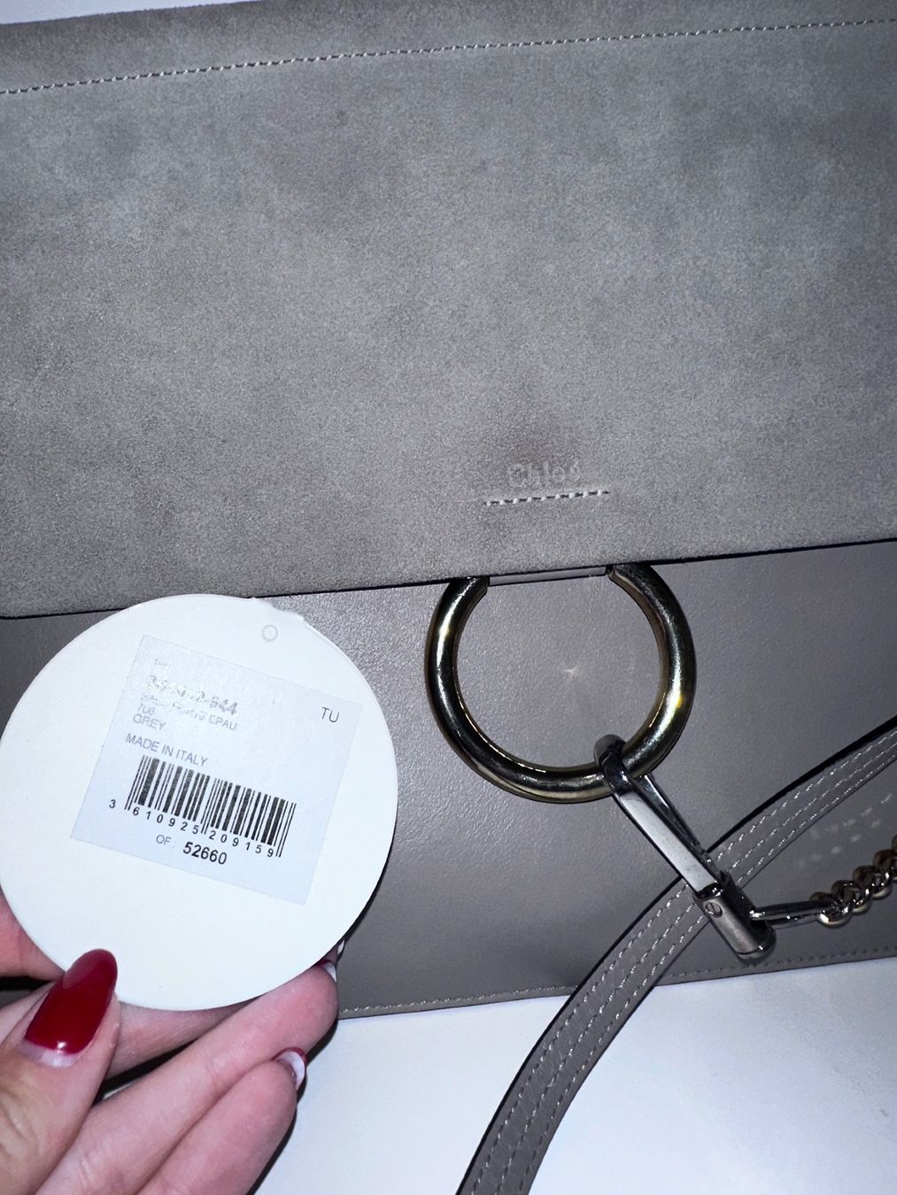 Chloé Borse da donna: Chloé Faye Bag in Beige/Grau – Nuovo (secondo la descrizione) da Bubikon venduto da V_TINA 8
