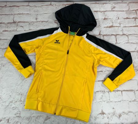 Erima Sportjacke Trainingsjacke Gelb Schwarz Gr.36