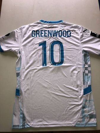 Olymp. Marseille Fussballtrikot 24/25 Greenwood Gr.L Neu