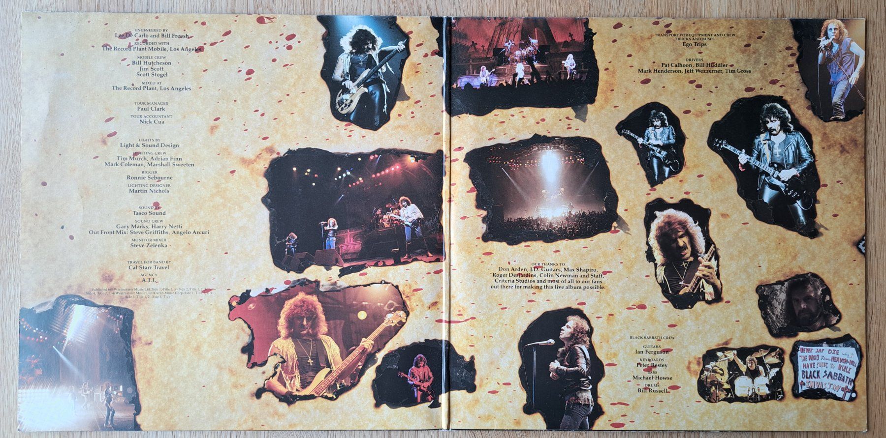 Dischi in vinile: Black Sabbath - Live Evil (2 LP) – Usato da Meggen venduto da Ricardokoch 2