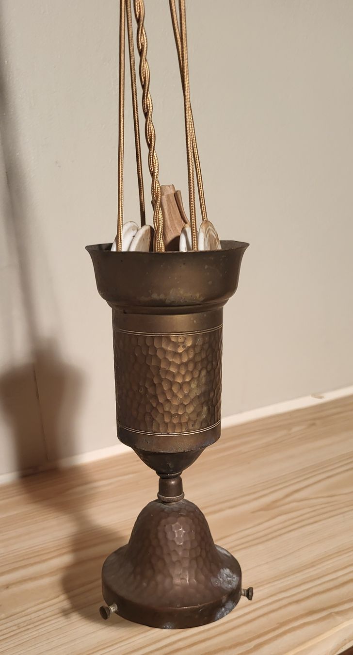 Lampade: Antike Hängelampe mir verstellbare Höhe – Usato da Zürich venduto da thn_gx89 1