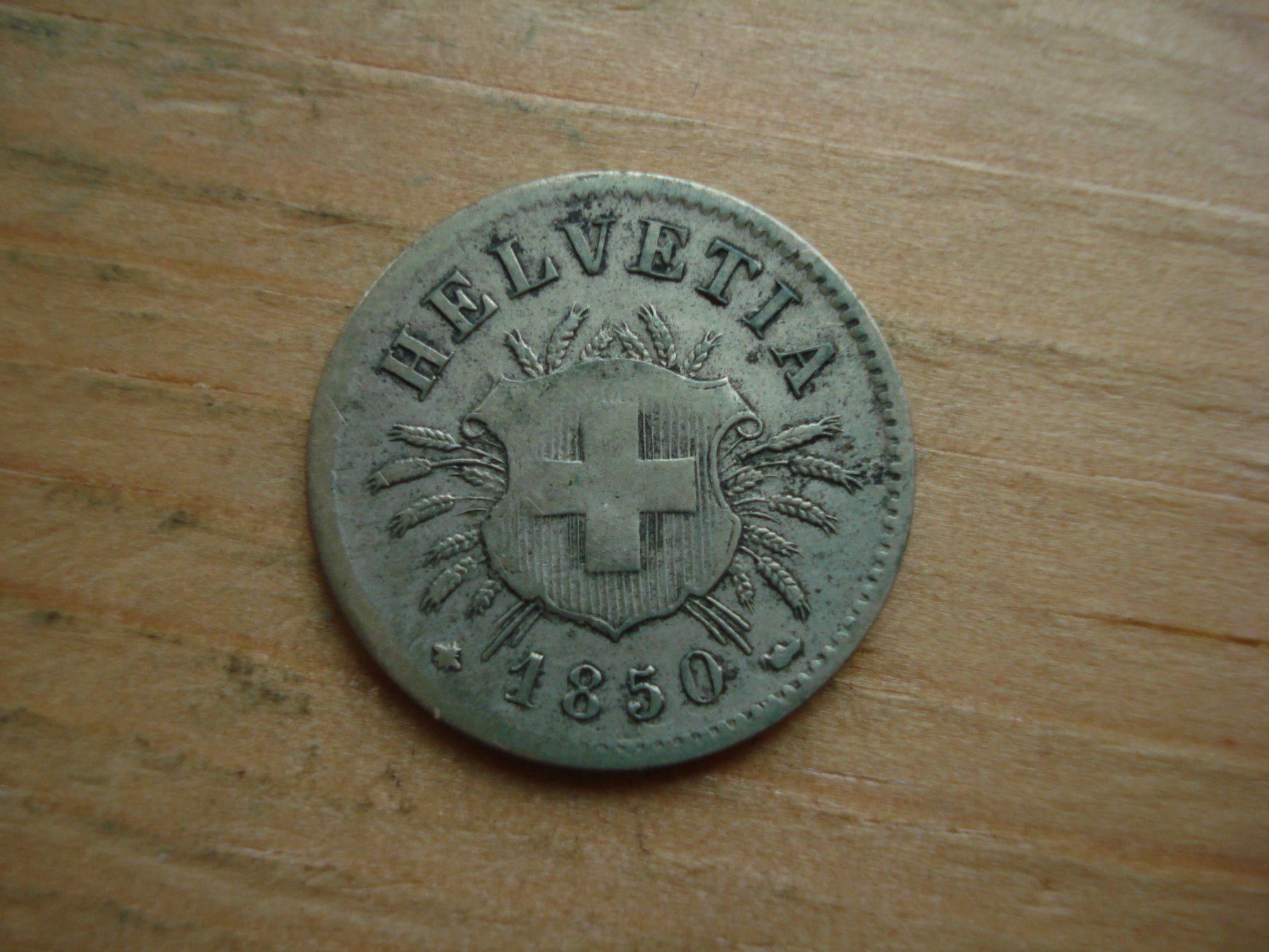 Tutti le monete: (S) 5 Rappen 1850 – Usato da Erlach venduto da Net-Coins