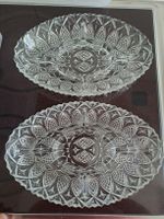 2 servierplatten aus Glas, Aperoschalen