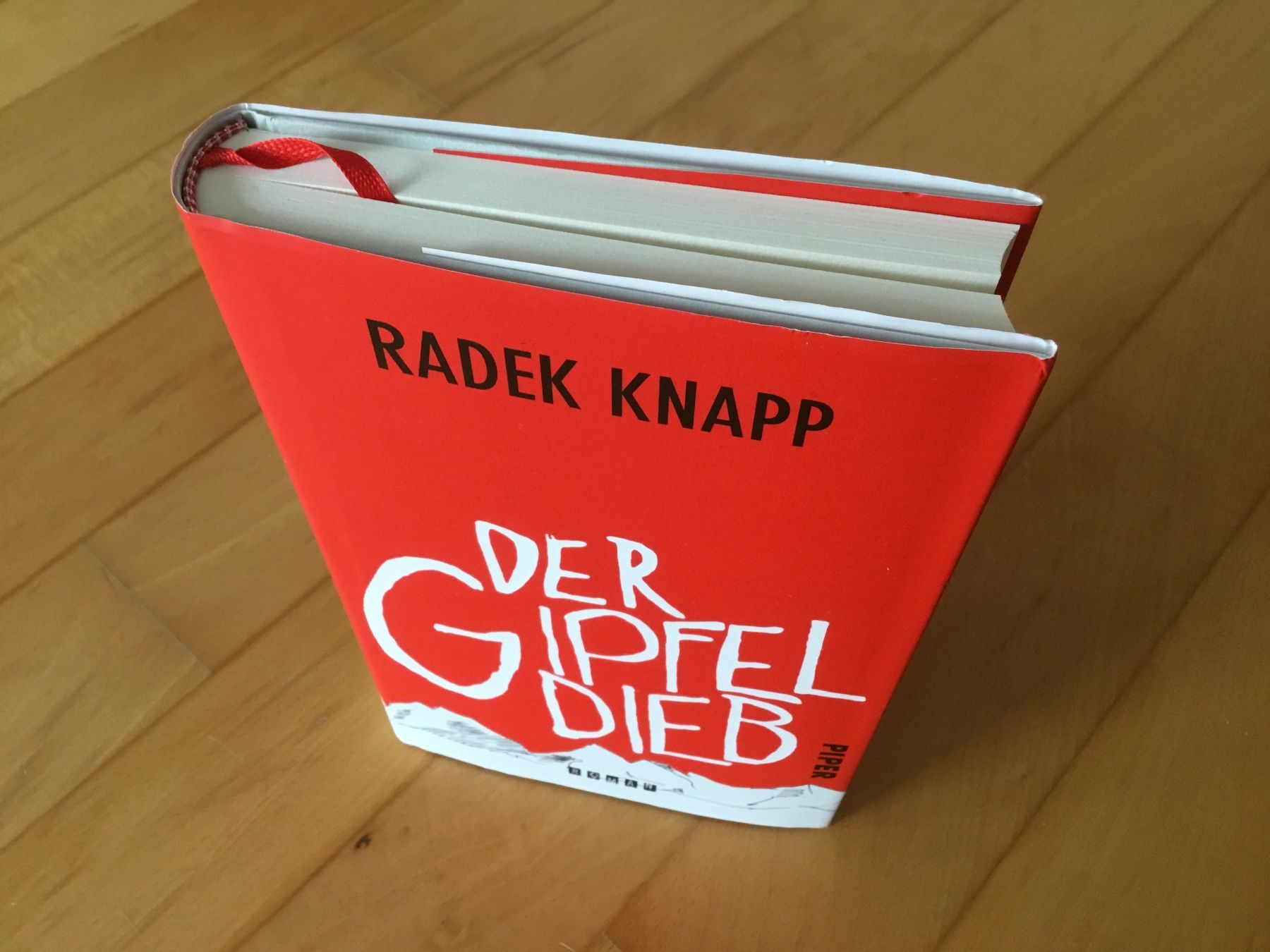 Libri: Radek Knapp "Der Gipfel Dieb" Roman – Usato da Kerzers venduto da Georges3210 2