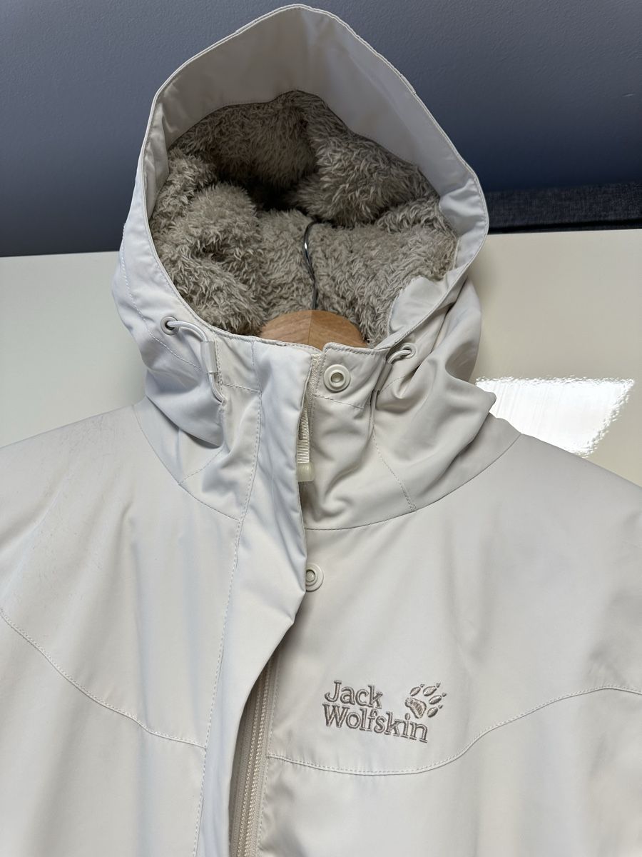 Jack Wolfskin Giacche: Jack Wolfskin Winterjacke, beige, Gr. L – Usato da Liestal venduto da ichjel 1