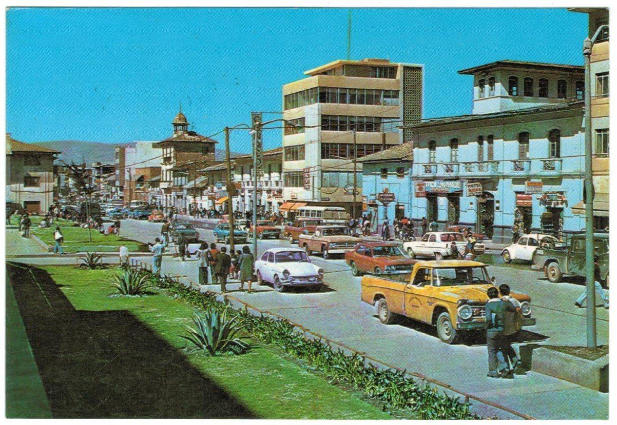 Ansichtskarten: AK Huancayo-Perú 1983 – Gebraucht aus Zürich von Tolima194