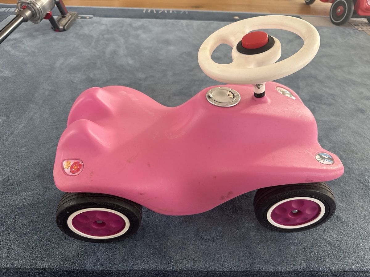 Big Veicoli per bambini: Bobby Car / Rutschauto pink gebraucht – Usato da Sonnental venduto da Karikas 2