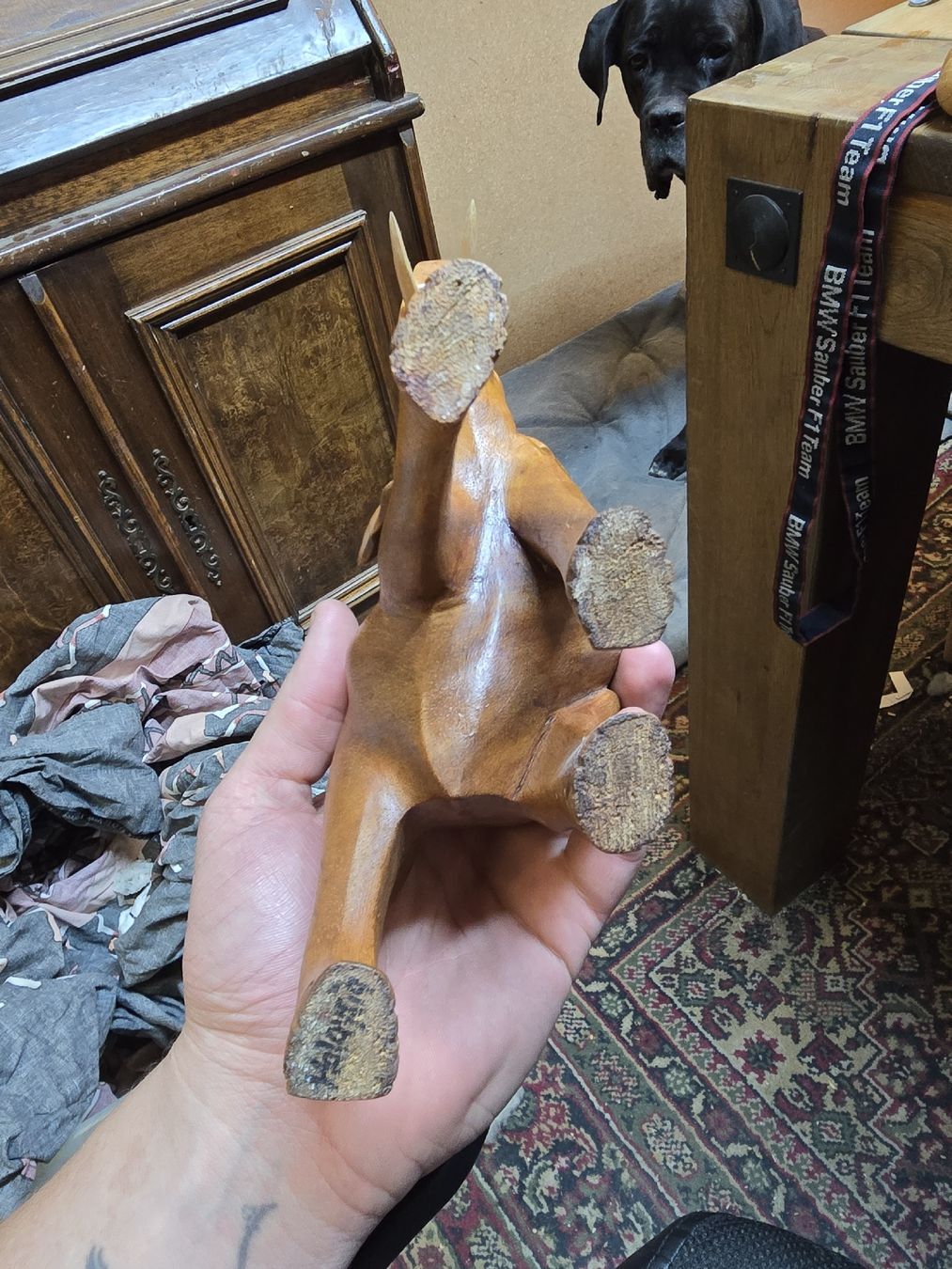 Statuette: Holz Elefant Figur, Handgeschnitzt (T) – Usato da Rorschach venduto da TimelessTrading 4