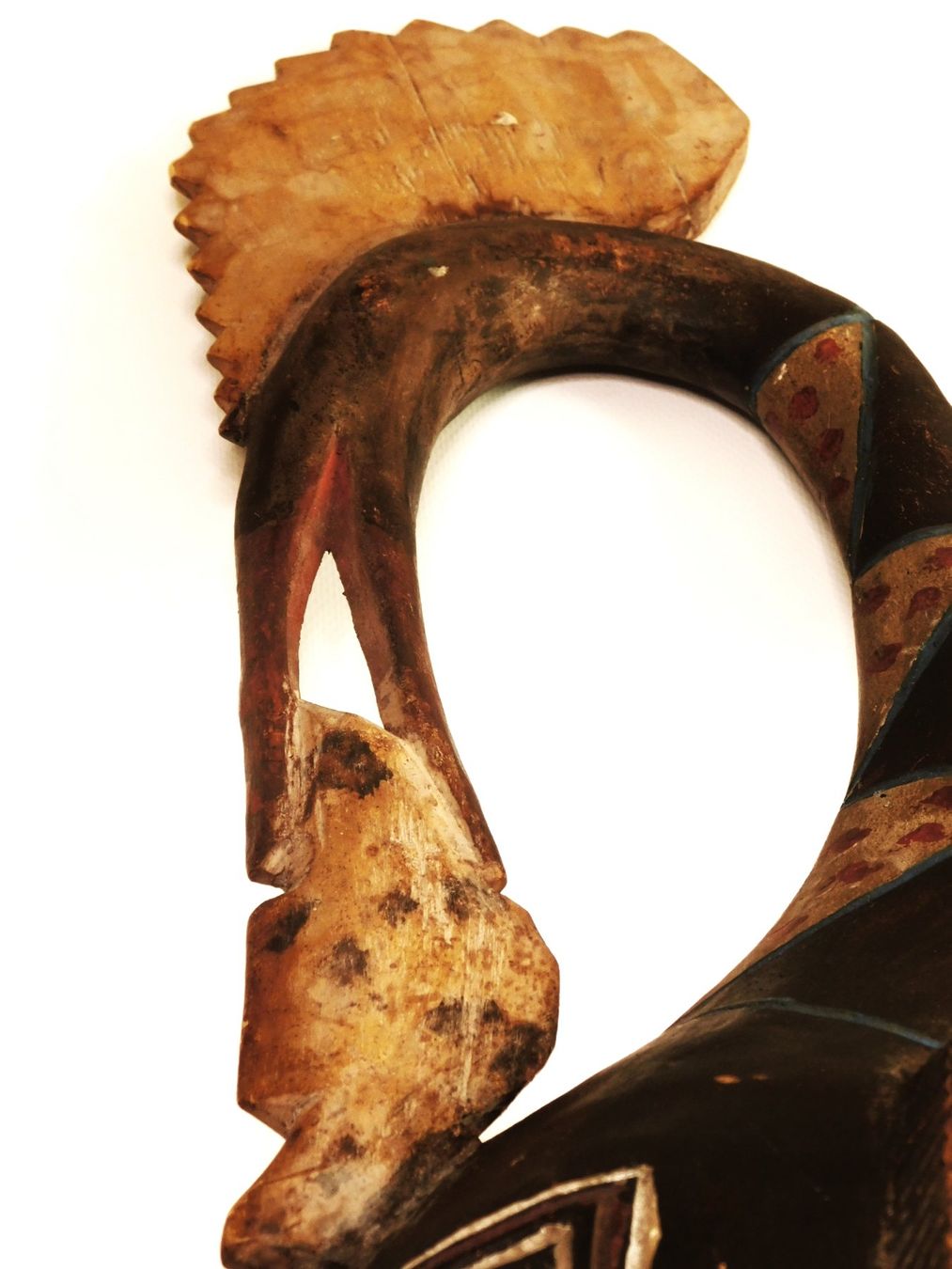 Arte internazionale: Originale Yaoure / Baule Maske - Elfenbeinküste – Usato da Emmenbrücke venduto da Ulisse-22 4