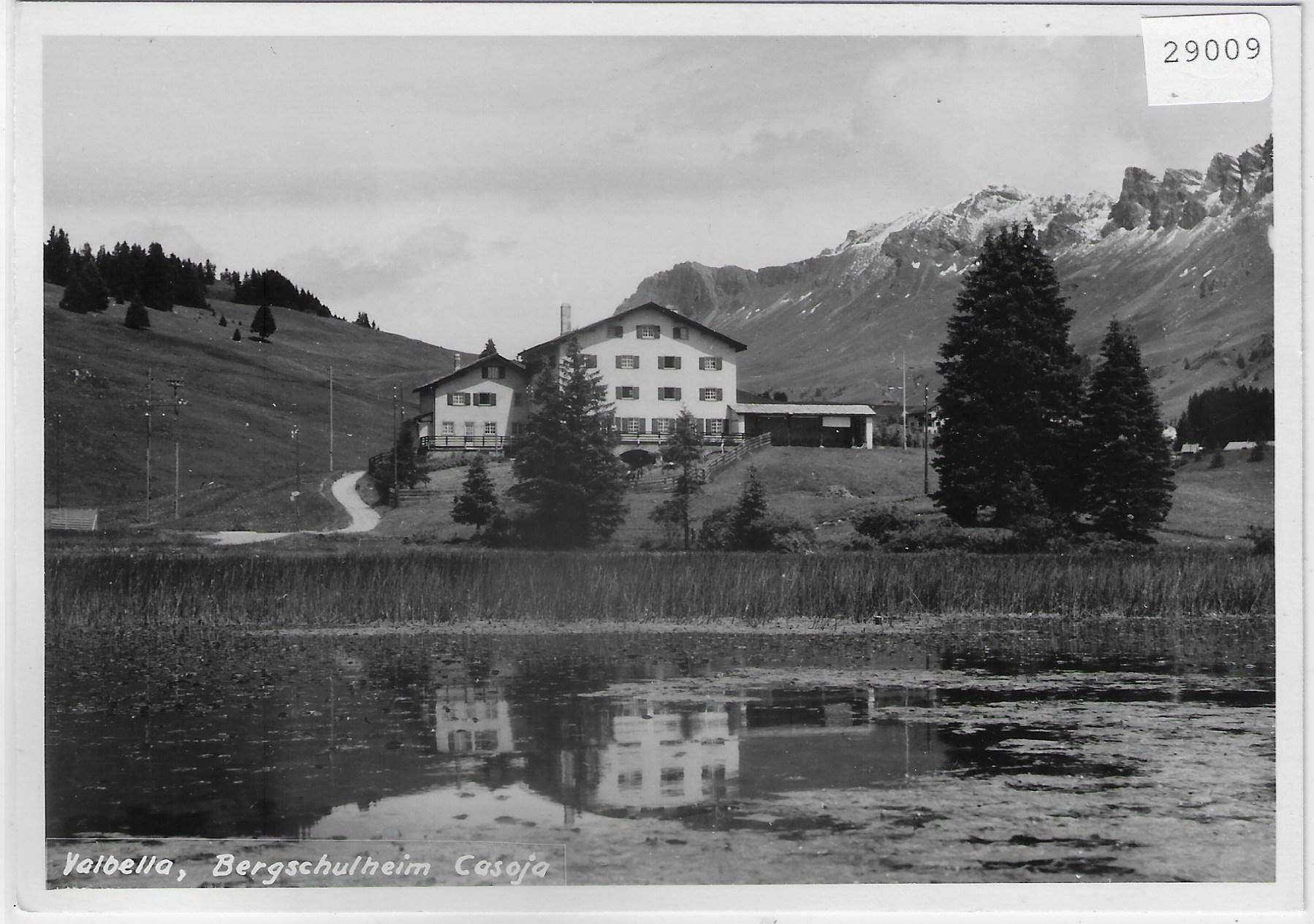Cartoline postali: Valbella - Bergschulheim Casoja – Usato da Ettingen venduto da Kartenplanet
