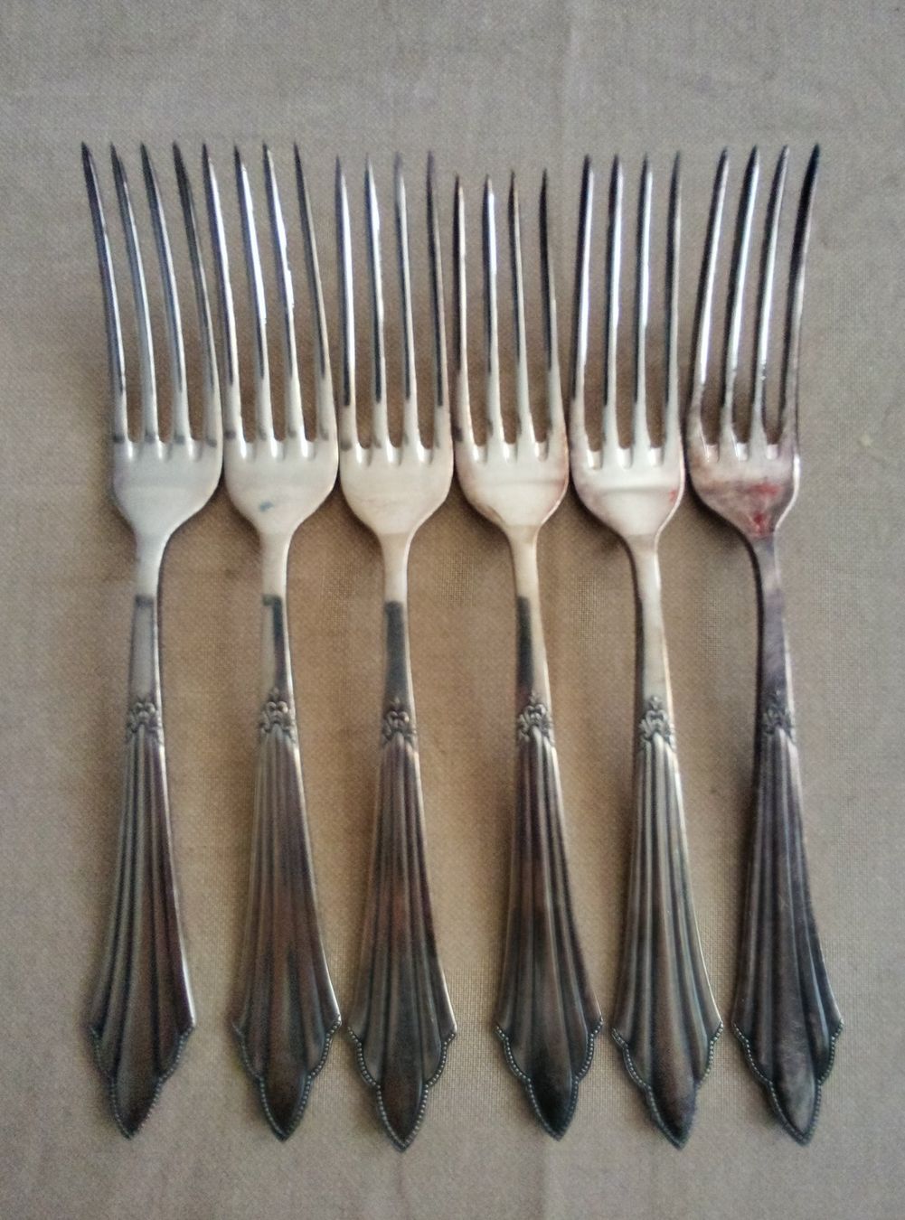 WMF Set di posate: WMF 900 Fächermuster Besteck Teile Silber 90er – Usato da Matzingen venduto da Clie42 2