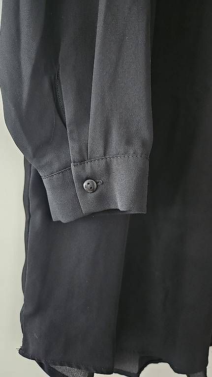 Camicette: Schwarze lange Vila Bluse – Usato da Rothenburg venduto da man_cb7f 2