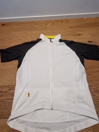 Mavic Radtrikot Grösse M Sommer Weiss/Schwarz Top Zustand 