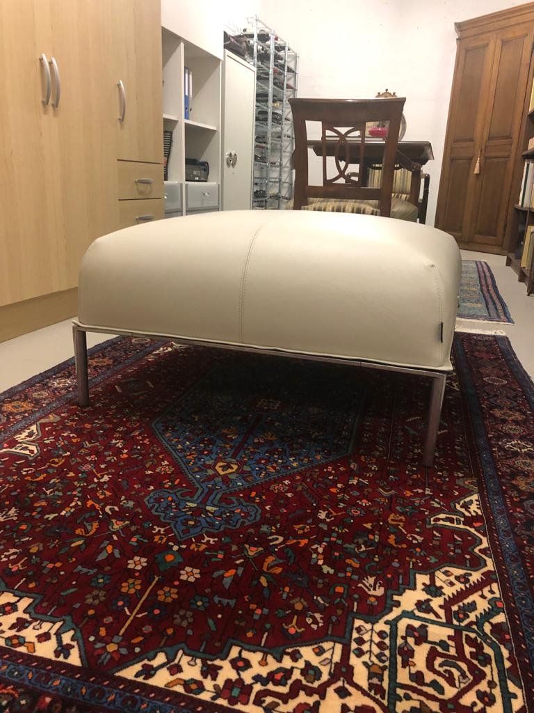 Natuzzi Tabourets: Lederhocker von Natuzzi - neu – D'occasion à Gockhausen par Nog33 1