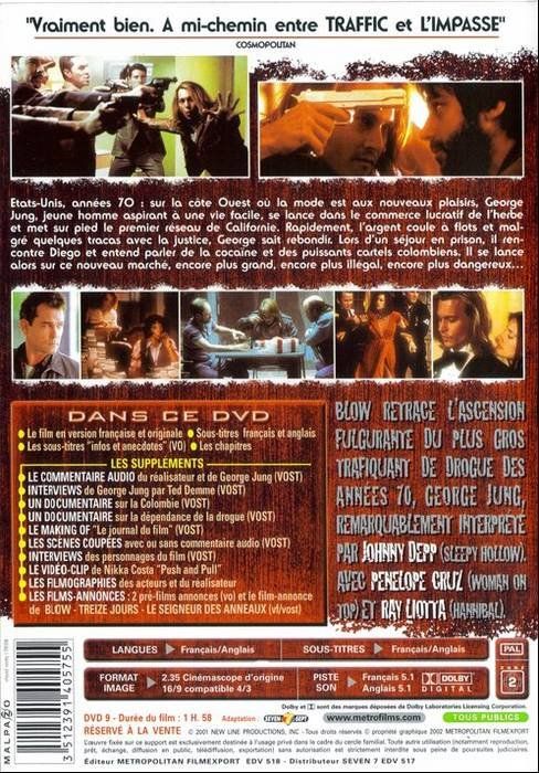 Alle DVDs: BLOW – Neu (gemäss Beschreibung) aus Bursins von Adabel 1
