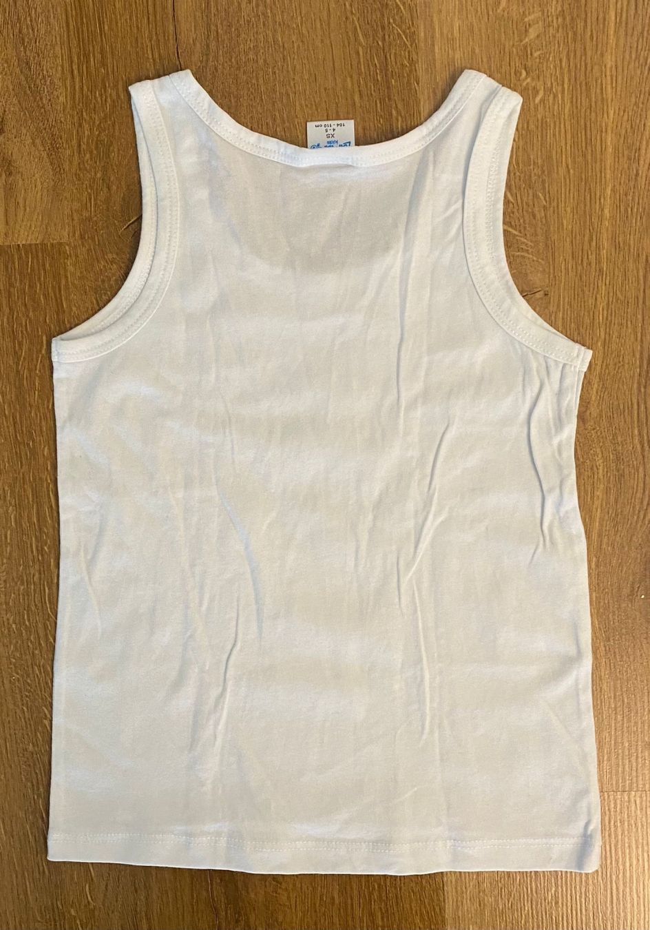 Biancheria intima: Unterhemd weiss Gr 104-110 – Usato da Winterthur venduto da Secondhand-Family 3