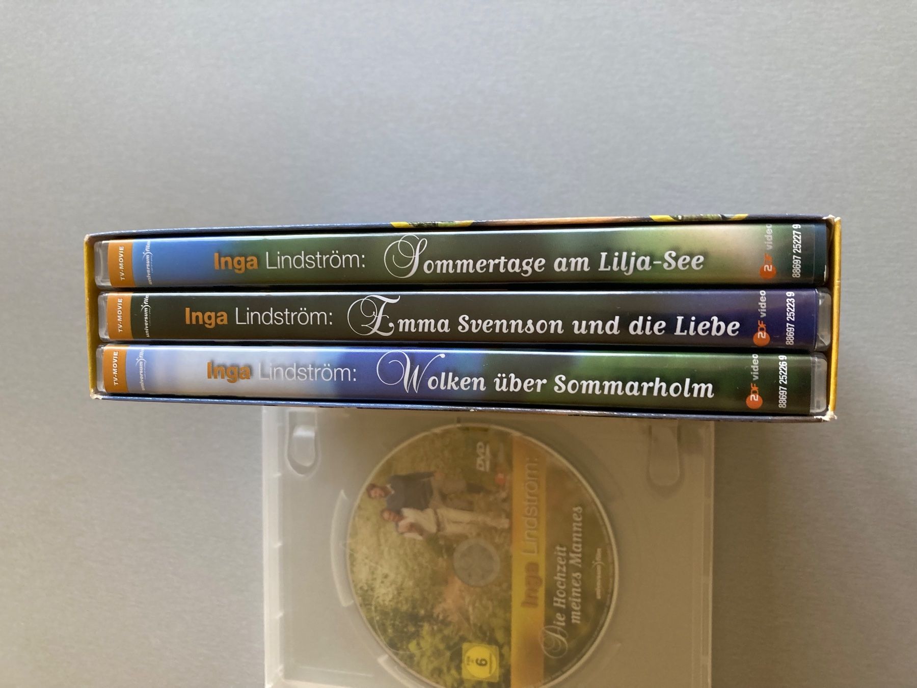 Alle DVDs: 4 DVDs von Inga Lindström – Gebraucht aus Wald ZH von Liedermacher 3