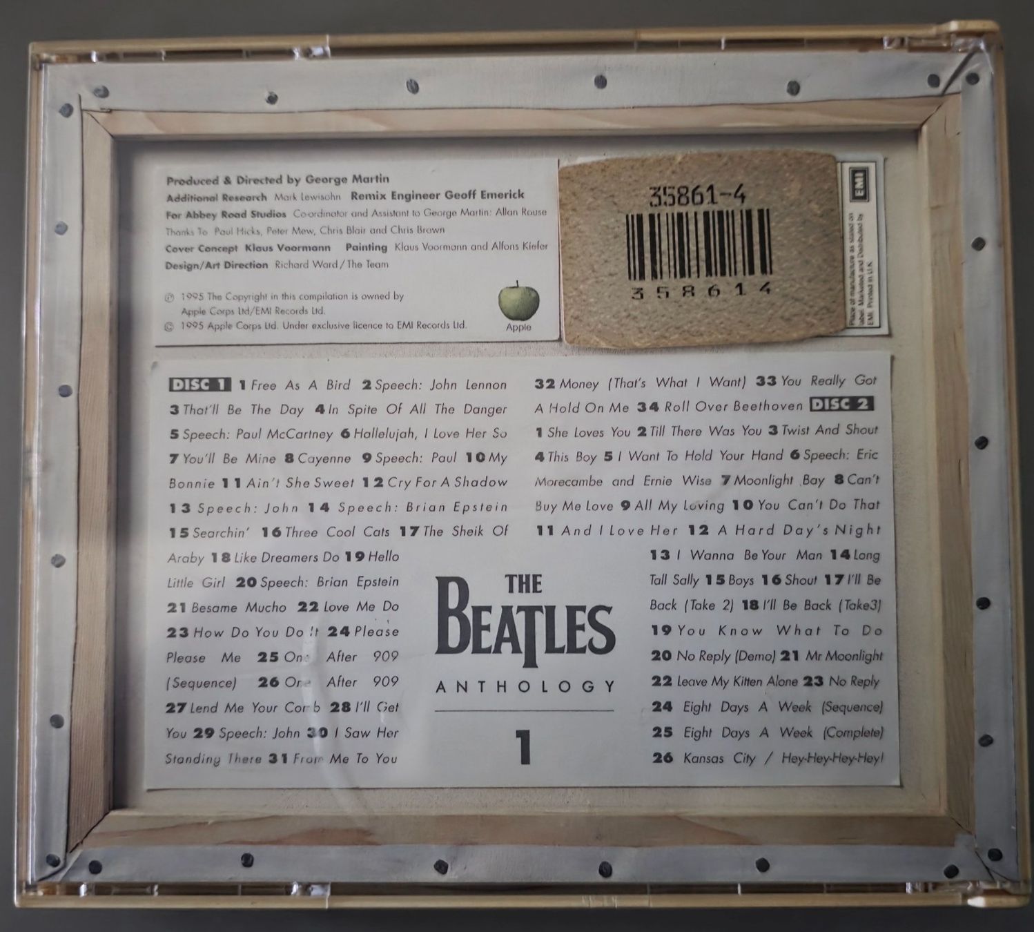 CD: The Beatles DCD – Anthology 1 – Usato da Root venduto da atelier22 3