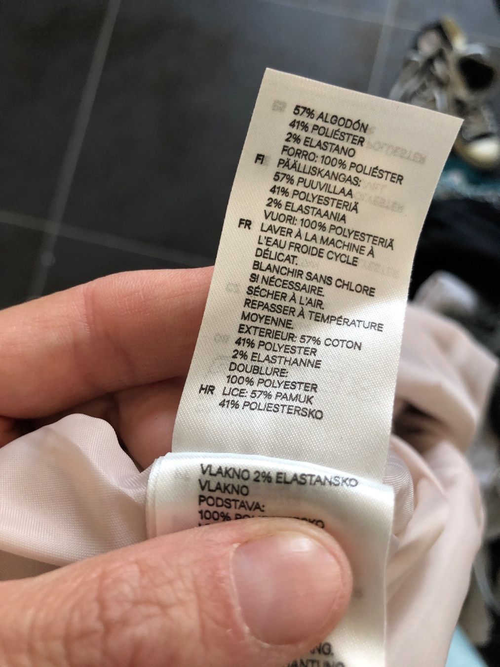 H&M Vestiti: Robe sans manches rose pâle texturée H&M 42 neuve – Nuovo e nell'imballaggio originale da Coppet venduto da Vanessamode 9