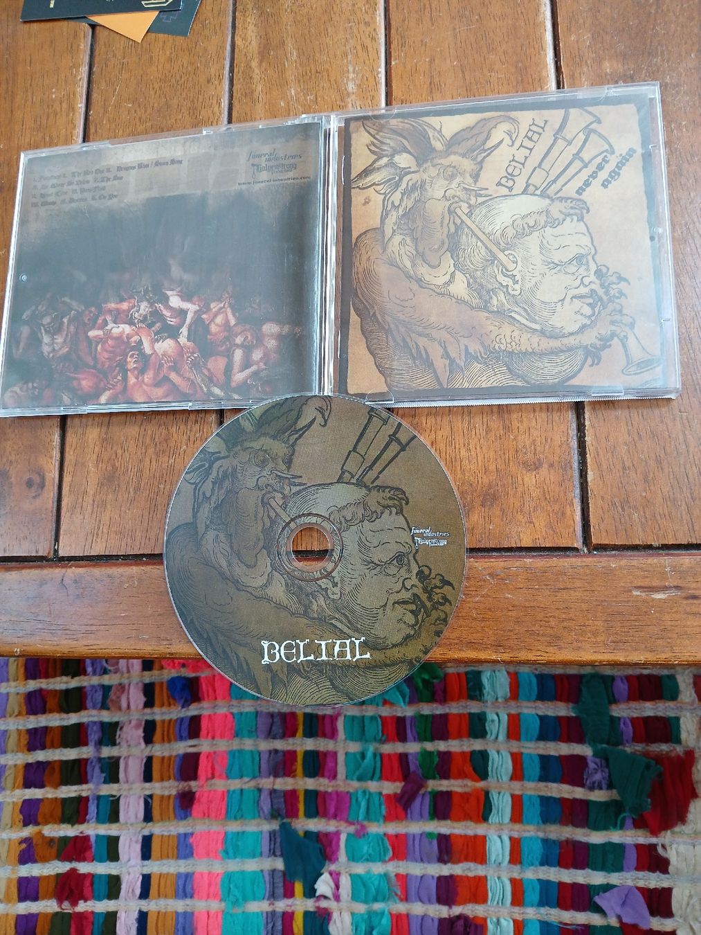 CDs: belial- never again – Gebraucht aus St-Cergue von VeganWarrior
