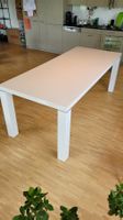 Weisser Esstisch, Möbel Pfister, 210cm x 90cm, stabil