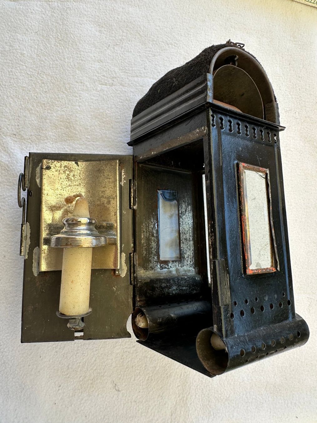 Lampade: Ancienne lanterne à bougie – Usato da Ste-Croix venduto da BuffetSC 4