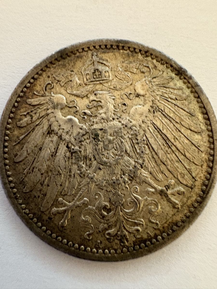 Alle Münzen: 1Mark Munze Deutschen Reich  – Gebraucht aus Murten von Tzaugg 2