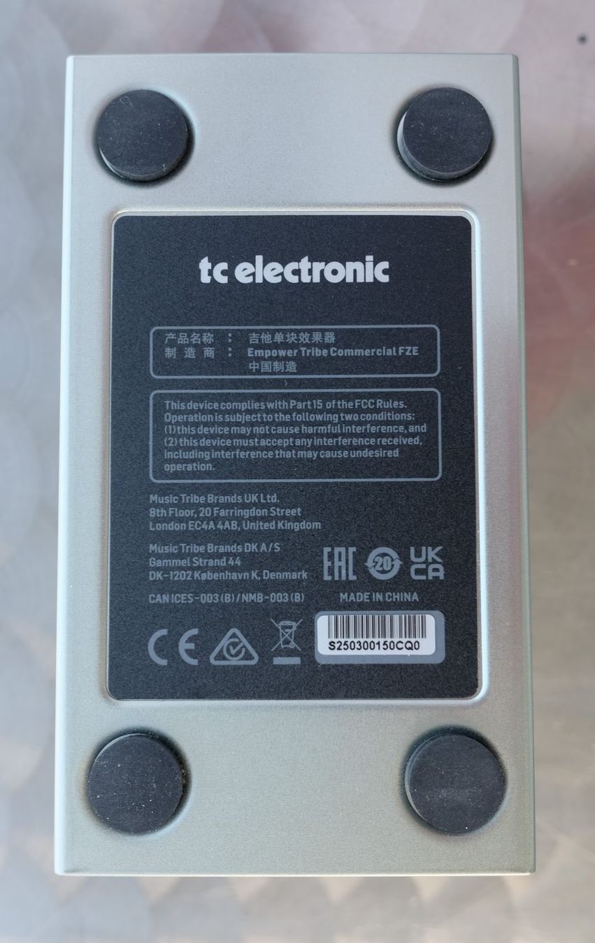 Strumenti musicali: tc electronic 3RD DIMENSION - Pedal – Usato da Basel venduto da PondstreetStudios 4
