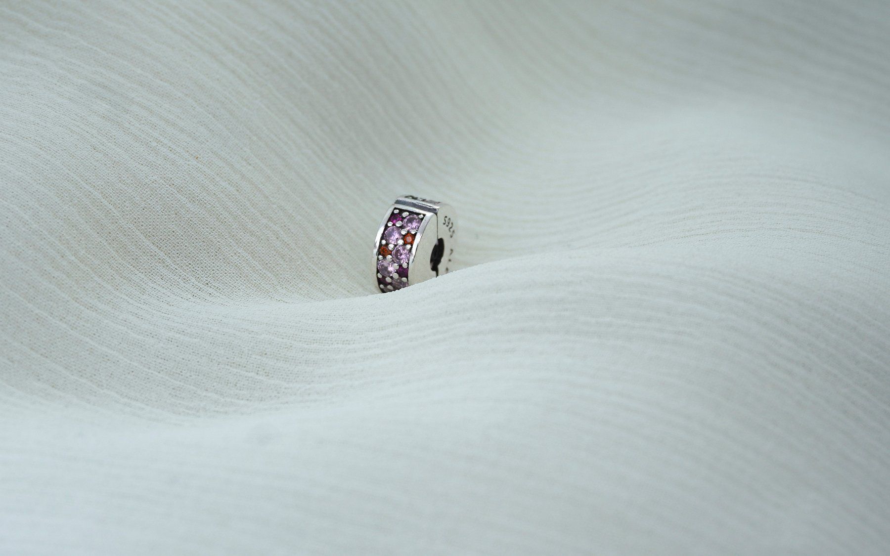 Ciondoli: Charm zu Pandora "rosa Clip" Silber 925 – Nuovo (secondo la descrizione) da Niederbüren venduto da Fidi5 3