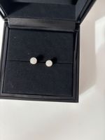 Solitaire Ohrstecker Weissgold