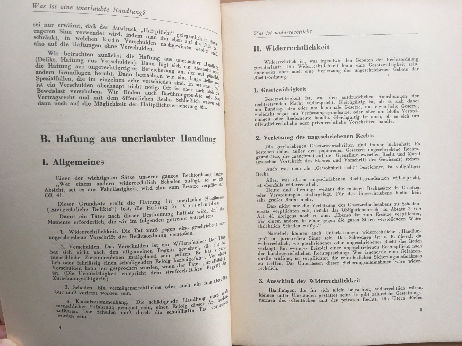 Bücher: Das schweizerische Haftpflichtrecht - E. Lienhart – Gebraucht aus Grenchen von Kogi7 4