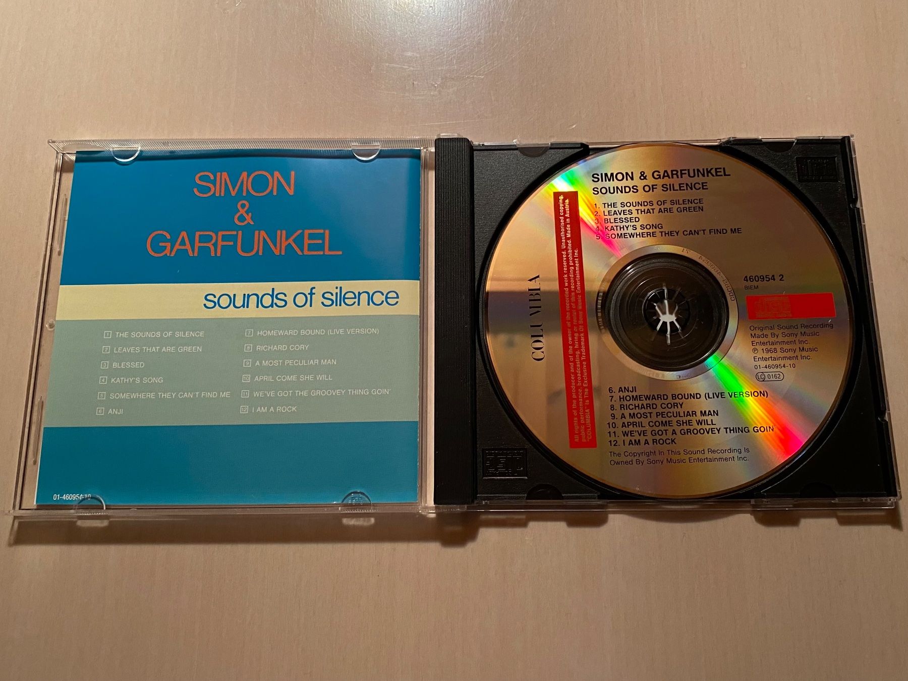 CD: Simon & Garfunkel - Sounds Of Silence – Usato da Oberried Brienz venduto da Chyara 2
