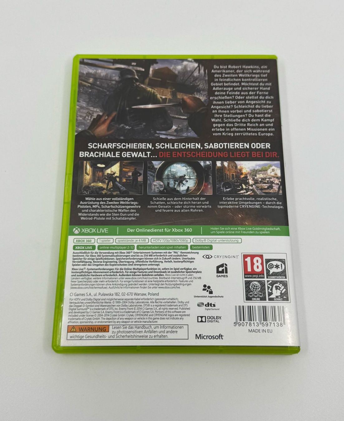 Giochi: Enemy Front (Limited Edition) (XBOX 360) – Usato da Herisau venduto da Seyashop1 2