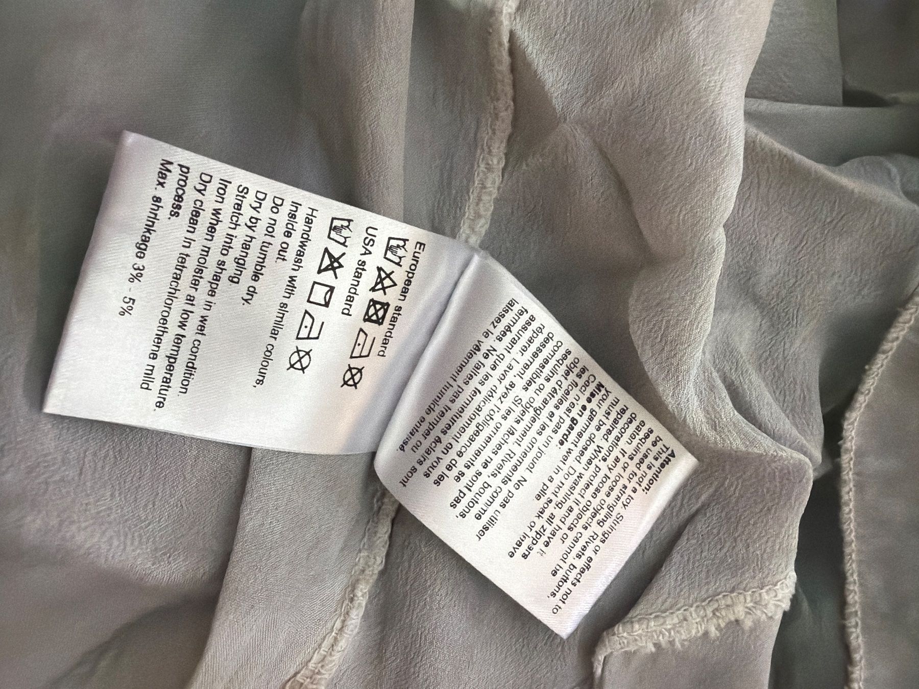 Camicette: Luftige Nü Shirt Bluse mit Seide Gr.S – Usato da Unterägeri venduto da Jutka_04 6